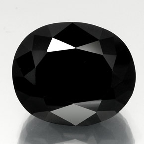 22.6ct Oval Facet Black Tourmaline Gem for sale 22.6ct Oval Facet Black Tourmaline Gem (ID: 348747)