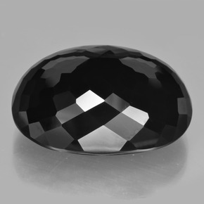 Tourmaline Gemstone in 25.7 x 21.4 mm Size for Sale, Tourmaline Stone in Schorl Color