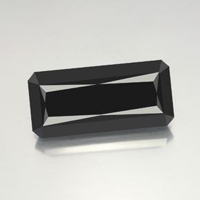 61.48 ct Black Tourmaline Gemstone, Tourmaline Gem in Octagon / Scissor Cut Shape for Sale.