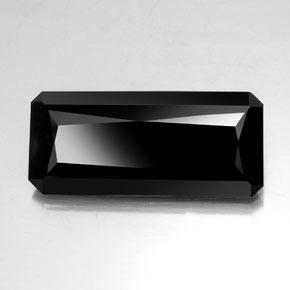 35.23 ct Black Tourmaline Stone, Natural Tourmaline in Octagon / Scissor Cut Shape for Sale