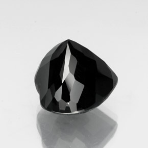 Tourmaline Gemstone in 15.8 x 14.7 mm Size for Sale, Tourmaline Stone in Black Color