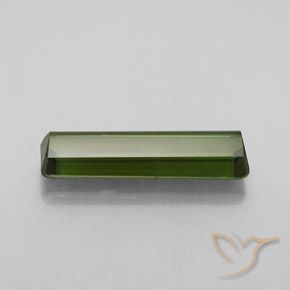 Tourmaline Gemstone in 15.7 x 4.6 mm Size for Sale, Tourmaline Stone in Forest Green Color