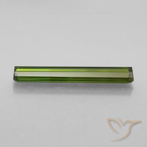 Tourmaline Gemstone in 22.2 x 3.6 mm Size for Sale, Tourmaline Stone in Medium Light Green Color