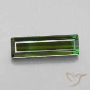 2.92ct Natural Forest Green Tourmaline, Emerald Cut, VS-SI