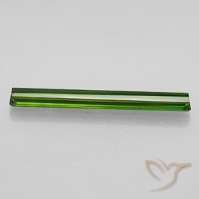 Tourmaline Gemstone in 27.2 x 3.2 mm Size for Sale, Tourmaline Stone in Forest Green Color