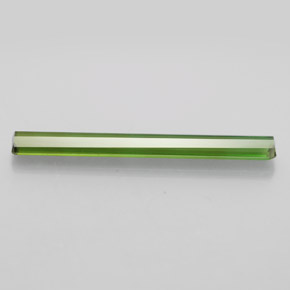 Tourmaline Gemstone in 28.3 x 3.4 mm Size for Sale, Tourmaline Stone in Forest Green Color