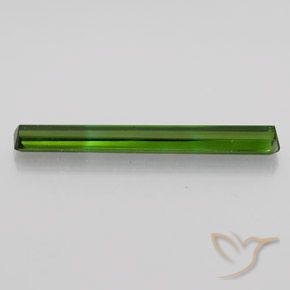 Tourmaline Gemstone in 24.6 x 3.2 mm Size for Sale, Tourmaline Stone in Dark Green Color