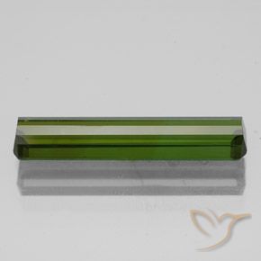 Tourmaline Gemstone in 18.7 x 3.9 mm Size for Sale, Tourmaline Stone in Dark Green Color