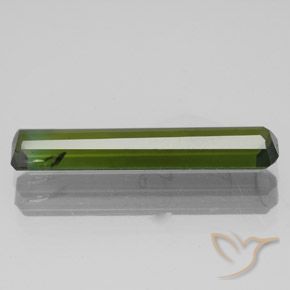 Tourmaline Gemstone in 20 x 4.3 mm Size for Sale, Tourmaline Stone in Deep Green Color