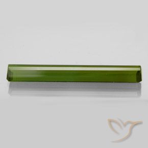 Tourmaline Gemstone in 23.5 x 4 mm Size for Sale, Tourmaline Stone in Forest Green Color