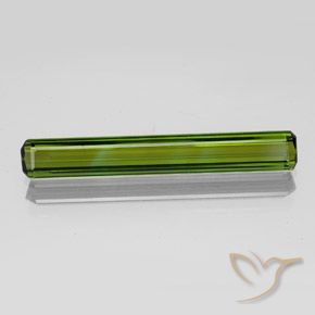 2.14ct Natural Yellowish Green Tourmaline, Emerald Cut, VVS-VS
