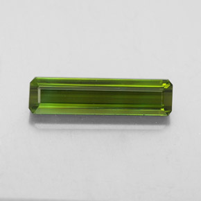2.04 ct Green Tourmaline Gemstone, Tourmaline Gem in Octagon Facet Shape for Sale.