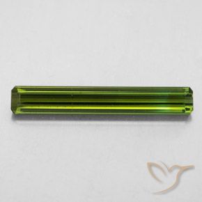 2.03ct Natural verde escuro Turmalina, Corte Octógono / Esmeralda, VS-SI, Photo A