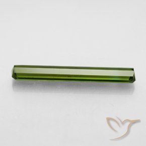 Tourmaline Gemstone in 22 x 3.4 mm Size for Sale, Tourmaline Stone in Deep Green Color