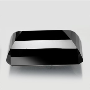 Tourmaline Gemstone in 21.2 x 12.5 mm Size for Sale, Tourmaline Stone in Black Color