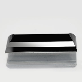 Tourmaline Gemstone in 22.3 x 8.2 mm Size for Sale, Tourmaline Stone in Black Color