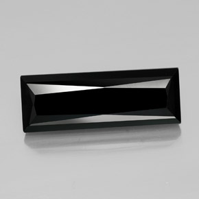 Negro Turmalina Gema - 30.4ct Corte Baguette / Forma de Tijera (ID: 349359)