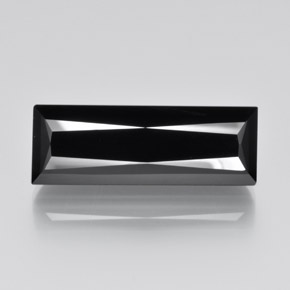 Black with Gold Sheen Tormalina Gem - 26.2ct Baguette / taglio a forbice (ID: 349366)