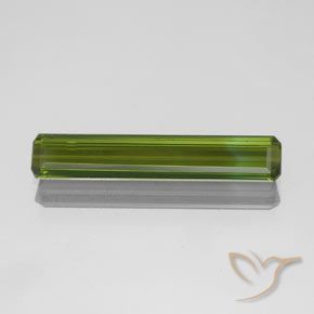 1.14ct Natural Forest Green Tourmaline, Emerald Cut, VVS