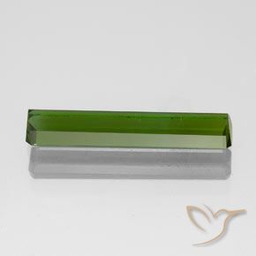 Tourmaline Gemstone in 16.9 x 3.5 mm Size for Sale, Tourmaline Stone in Dark Green Color