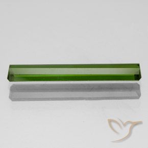 Tourmaline Gemstone in 20 x 3.2 mm Size for Sale, Tourmaline Stone in Earthy Green Color