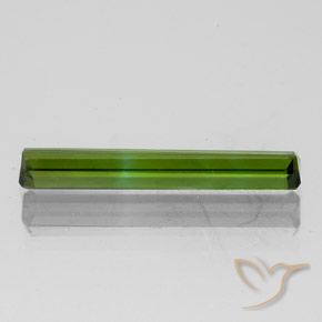Tourmaline Gemstone in 16.5 x 3.2 mm Size for Sale, Tourmaline Stone in Dark Green Color