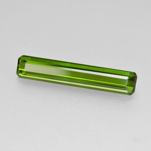 Seaweed Green Tourmaline Gem - 1.6ct Octagon Facet (ID: 349646)