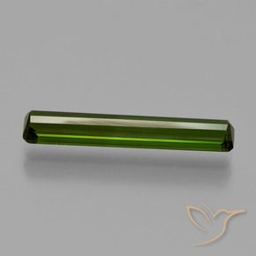 Tourmaline Gemstone in 18 x 3.3 mm Size for Sale, Tourmaline Stone in Dark Green Color