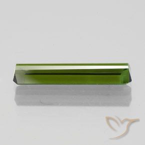 Tourmaline Gemstone in 15.1 x 3.5 mm Size for Sale, Tourmaline Stone in Deep Green Color