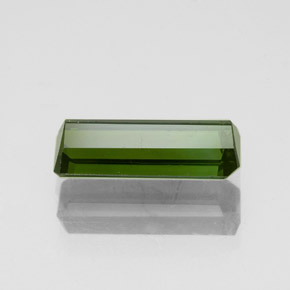 Tourmaline Gemstone in 11 x 3.8 mm Size for Sale, Tourmaline Stone in Earthy Green Color