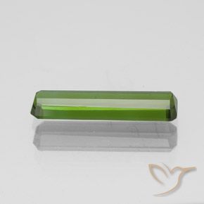 Tourmaline Gemstone in 13.3 x 3.4 mm Size for Sale, Tourmaline Stone in Dark Green Color