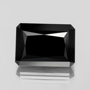 18.35 ct Black Tourmaline Gemstone, Tourmaline Gem in Octagon / Scissor Cut Shape for Sale.