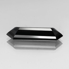 Tourmaline Gemstone in 26.8 x 7.4 mm Size for Sale, Tourmaline Stone in Black Color