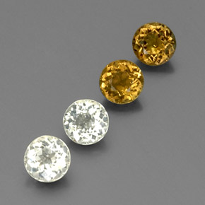 1.74 ct Multicolor Tourmaline Stone, Natural Tourmaline in Round Facet Shape for Sale
