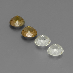 Tourmaline Gemstone in 4.8 mm Size for Sale, Tourmaline Stone in Multicolor Color
