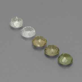Tourmaline Gemstone in 4.6 mm Size for Sale, Tourmaline Stone in Multicolor Color