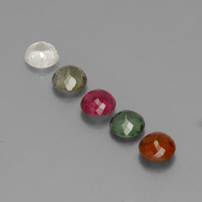 Tourmaline Gemstone in 5 mm (calibrated) Size for Sale, Tourmaline Stone in Multicolor Color