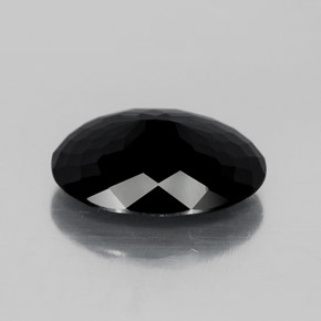 Tourmaline Gemstone in 12.5 x 10 mm Size for Sale, Tourmaline Stone in Black Color