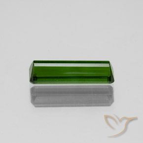 Tourmaline Gemstone in 11.8 x 3.7 mm Size for Sale, Tourmaline Stone in Earthy Green Color