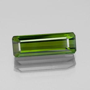 dunkelgrün Turmalin Edelstein - 2ct Oktagon facettiert (ID: 350276)