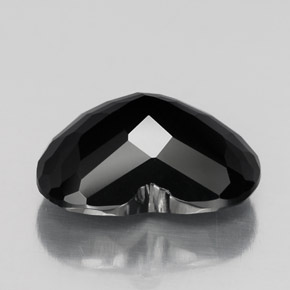 Tourmaline Gemstone in 12.9 x 9.7 mm Size for Sale, Tourmaline Stone in Black Color