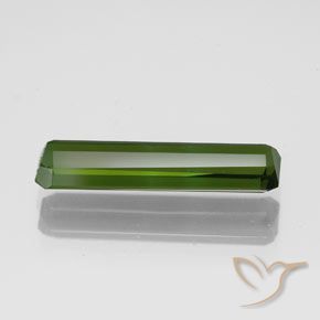 Tourmaline Gemstone in 15.5 x 4 mm Size for Sale, Tourmaline Stone in Dark Green Color