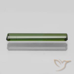 Tourmaline Gemstone in 19 x 3.2 mm Size for Sale, Tourmaline Stone in Forest Green Color
