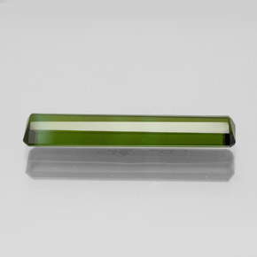 Tourmaline Gemstone in 19 x 3.7 mm Size for Sale, Tourmaline Stone in Medium Green Color
