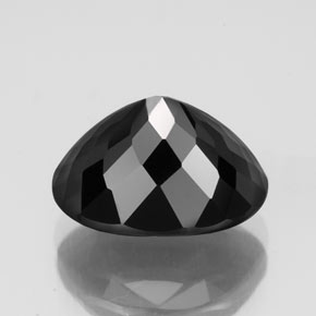 Tourmaline Gemstone in 10.5 x 7.8 mm Size for Sale, Tourmaline Stone in Black Color