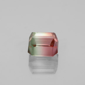 Tourmaline Gemstone in 6.4 x 5.9 mm Size for Sale, Tourmaline Stone in Bi-color Color