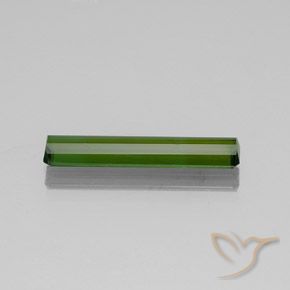 Tourmaline Gemstone in 22.5 x 4.1 mm Size for Sale, Tourmaline Stone in Forest Green Color