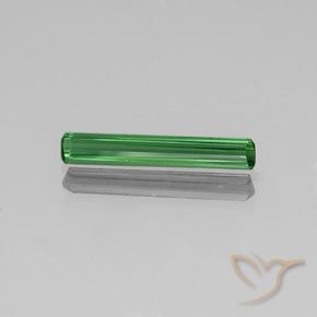 1.15ct Natural Green Tourmaline, Emerald Cut, VVS