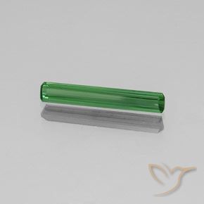 1.15 ct Green Tourmaline Stone, Natural Tourmaline in Octagon Facet Shape for Sale