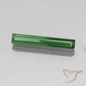 1.77 ct Green Tourmaline Stone, Natural Tourmaline in Octagon Facet Shape for Sale